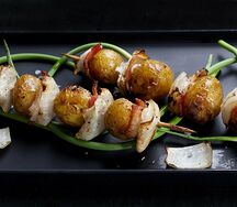 Картофель с курдюком