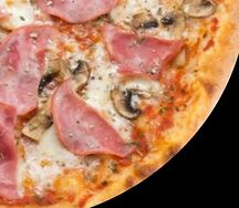 Ветчина и грибы (28 см)