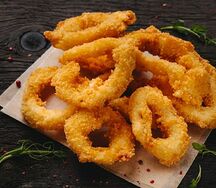 Кольца кальмара темпура