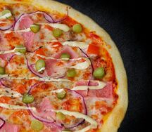 Бургер-пицца (28 см)