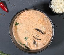 Суп том ям с кокосовым молоком