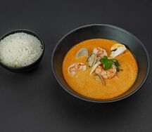 Тай рамен с морепродуктами