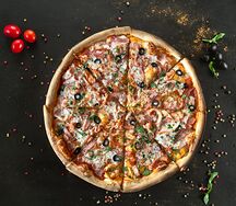 Пицца Мясное ассорти