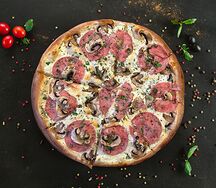 Пицца Ветчина-грибы размер L