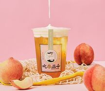 Персиковый пирог с муссом