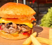 Бургер с дичью