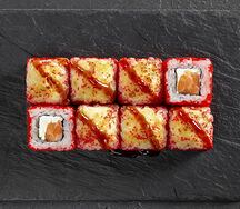 Запеченный ролл Лосось