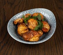 Шампиньоны гриль