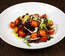 Салат с лососем и фенхелем