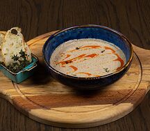 Крем-суп из лесных грибов