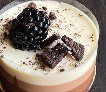 Три шоколада с ежевикой и Орео