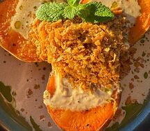 Целый печеный батат