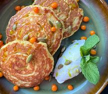 Тыквенные оладушки