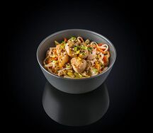 Удон с курицей