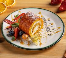 Морковный рулет