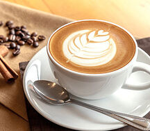 Café latté caramel