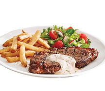 Steak à la crème
