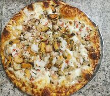 Grande pizza fruits de mer