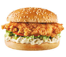 Sandwich chickenburger