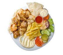Plat de chawarma au choix