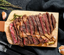 Entrecôte de bœuf grillée