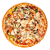 Pizza fruits de mer