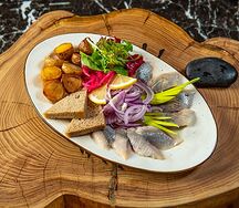 Сельдь с картофелем