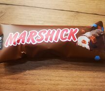 Батончик Marshmallow Солёная карамель в тёмном шоколаде