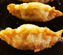 Дамплинги с курицей и овощами