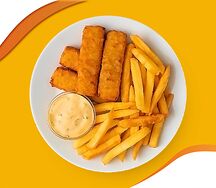 Фиш & Чипс с соусом