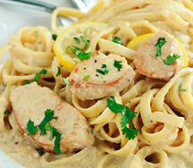 Tagliatelle au poulet
