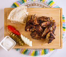 Poulet braisé