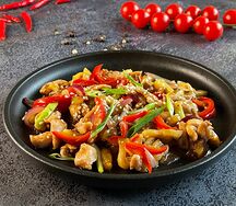 Курица Терияки с овощами