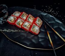 Калифорния с темпурной креветкой