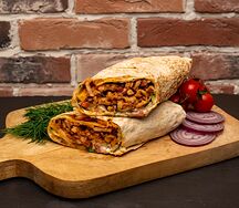Шаурма куриная в лаваше