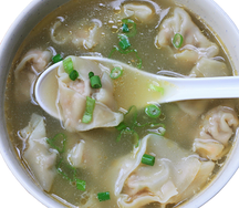 Soupe raviolis