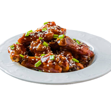 Poulet laqué