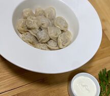 Пельмени с рыбой