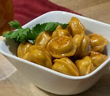 Пельмени жареные