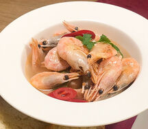 Креветки отварные