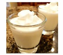 Shot chocolat blanc