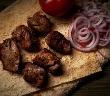 Мякоть телятины, шашлык