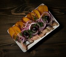 Селедка с картофелем