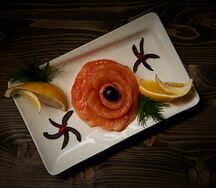 Лосось слабосолёный