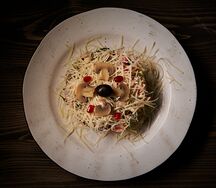 Грибы с курицей