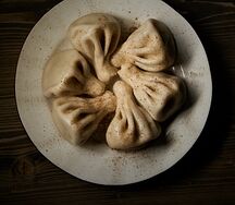 Хинкали свино-говяжьи