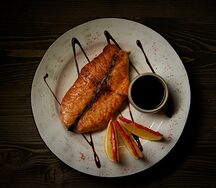 Стейк из лосося