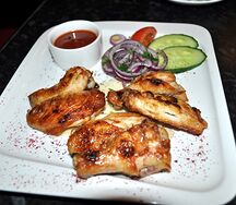 Шашлык из куриных крылышек