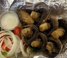 Шашлык из шампиньонов