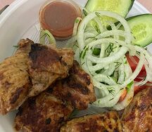 Шашлык из cвинoй шеи